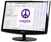 craigsList on Monitor